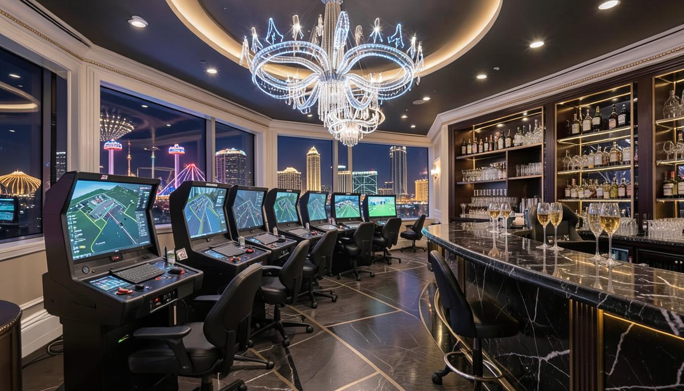 F1 Arcade Las Vegas — The Forum Shops at Caesars Palace