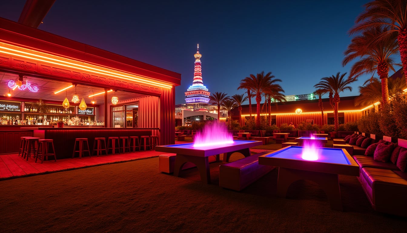 Gold Spike Backyard at Downtown Vegas