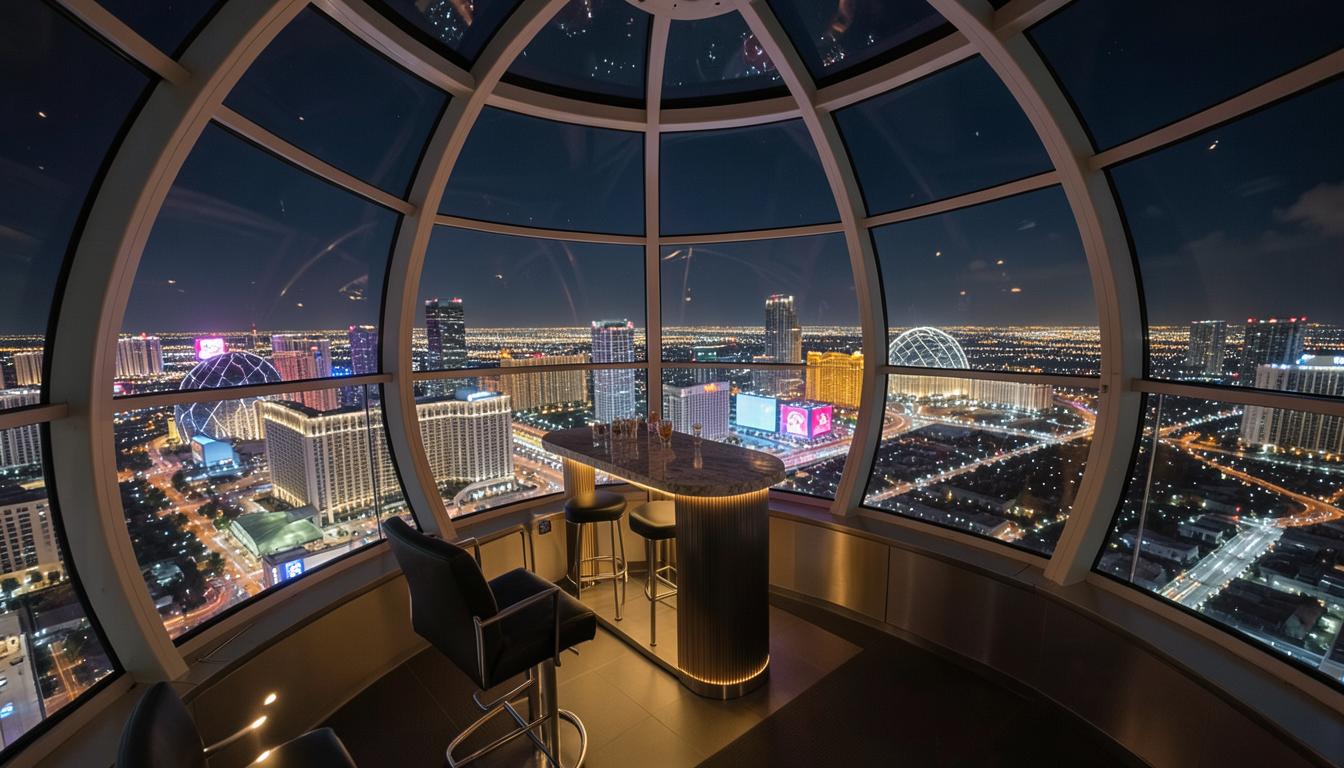 High Roller Happy Half Hour Private Cabin — The LINQ Promenade
