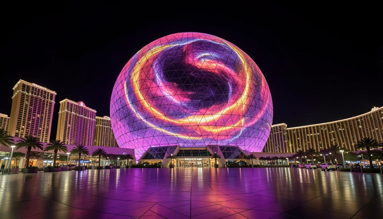 Sphere Las Vegas (Residencies & After-Dark) — Sphere at The Venetian Corridor